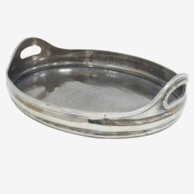 Oval Tray with  Handles